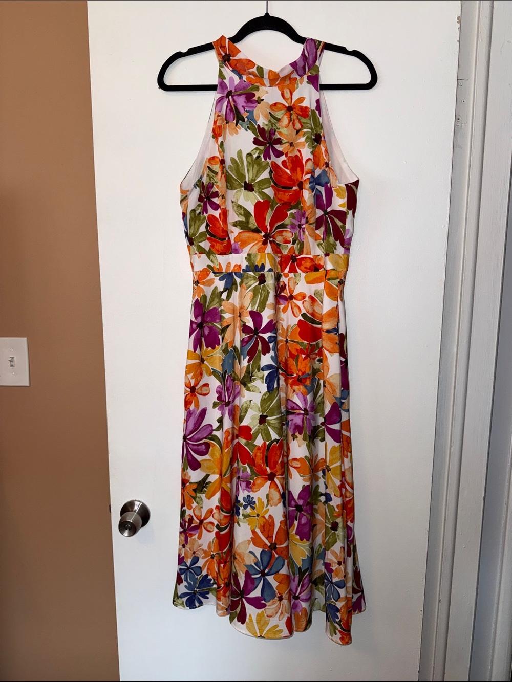 Tahari Floral Sleeveless Maxi Dress - Multi